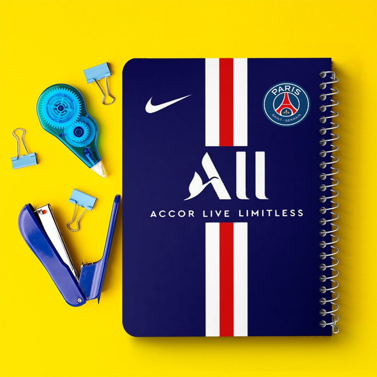 دفتر لیست خرید 50 برگ خندالو طرح باشگاه پاری سن ژرمن Paris Saint-Germain کد 2100