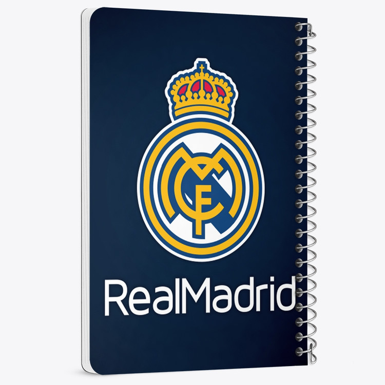 دفتر لیست خرید 50 برگ خندالو طرح باشگاه رئال مادرید Real Madrid کد 2070