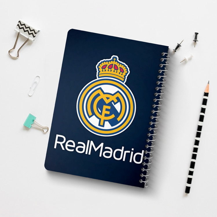 دفتر لیست خرید 50 برگ خندالو طرح باشگاه رئال مادرید Real Madrid کد 2070