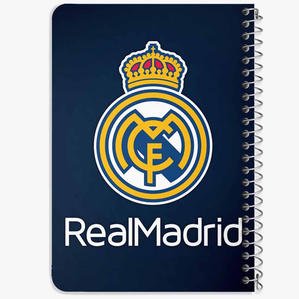 دفتر لیست خرید 50 برگ خندالو طرح باشگاه رئال مادرید Real Madrid کد 2070