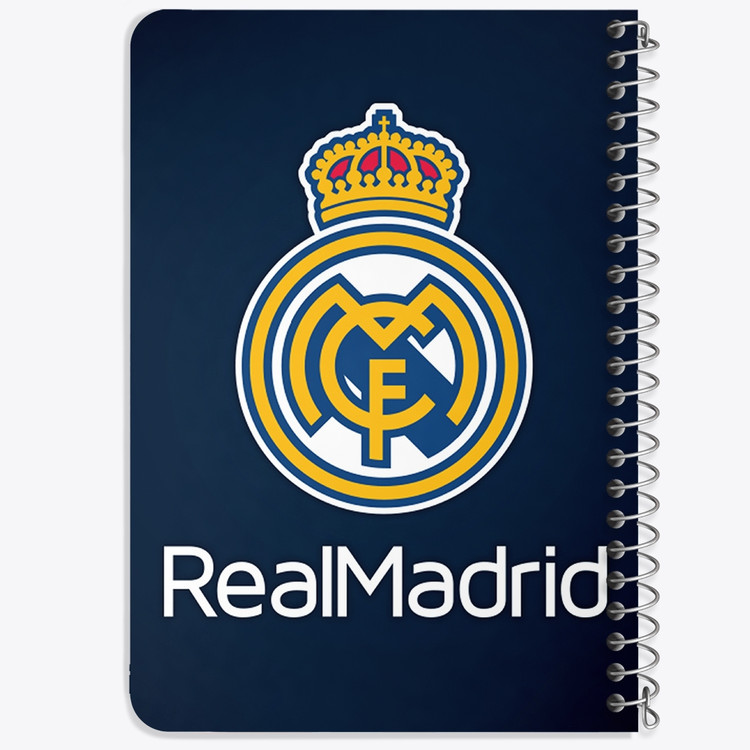 دفتر لیست خرید 50 برگ خندالو طرح باشگاه رئال مادرید Real Madrid کد 2070