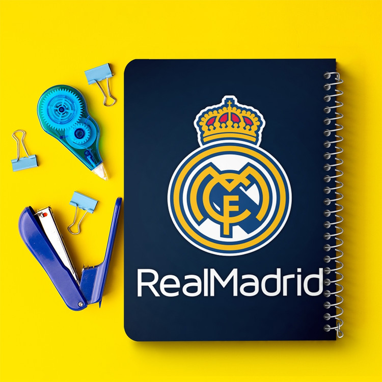 دفتر لیست خرید 50 برگ خندالو طرح باشگاه رئال مادرید Real Madrid کد 2070
