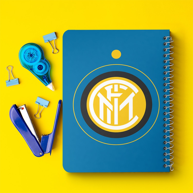 دفتر لیست خرید 50 برگ خندالو طرح باشگاه اینترمیلان Inter Milan کد 2063