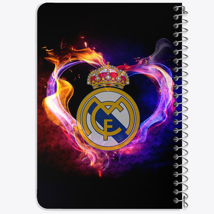 دفتر لیست خرید 50 برگ خندالو طرح باشگاه رئال مادرید Real Madrid کد 2057