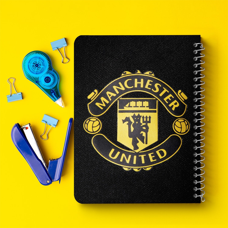 دفتر لیست خرید 50 برگ خندالو طرح باشگاه منچستریونایتد Manchester United کد 2056