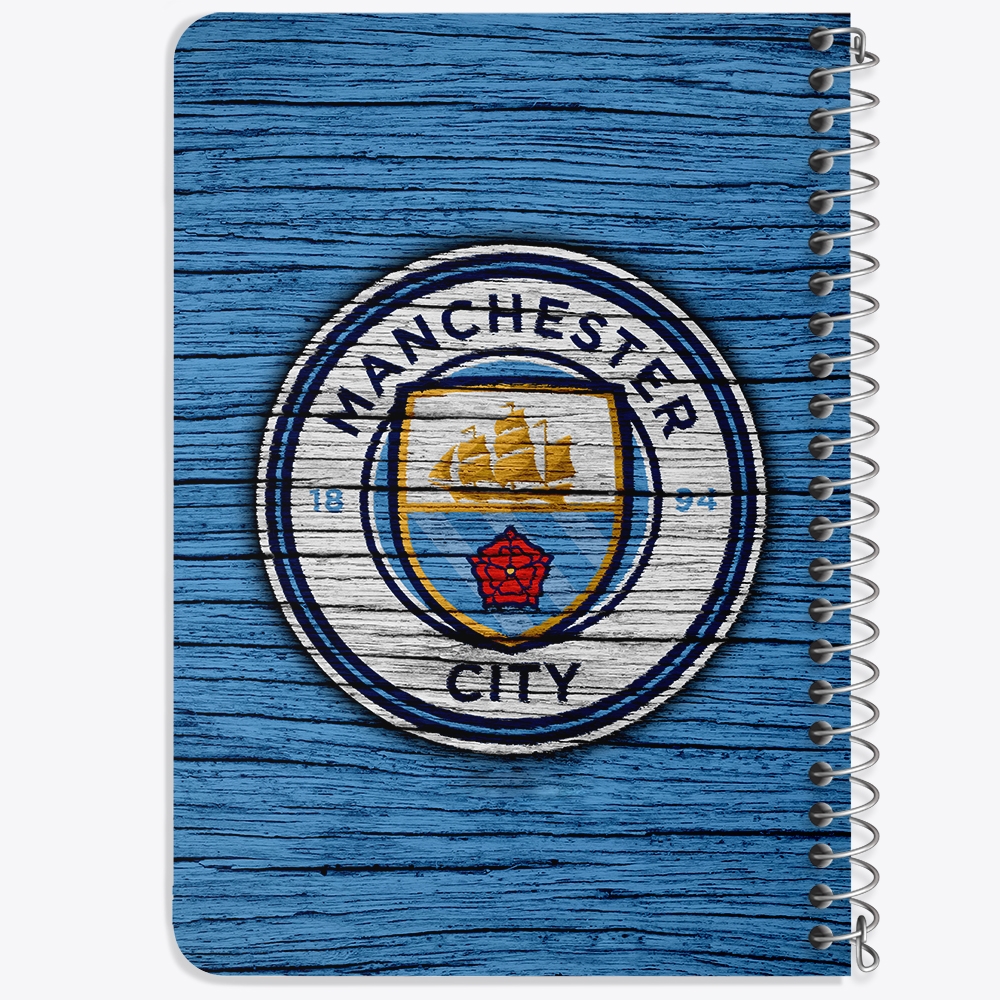 دفتر لیست خرید 50 برگ خندالو طرح باشگاه منچسترسیتی Manchester City کد 2053