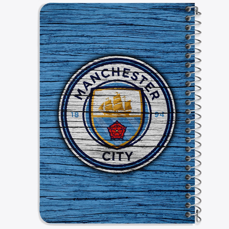 دفتر لیست خرید 50 برگ خندالو طرح باشگاه منچسترسیتی Manchester City کد 2053