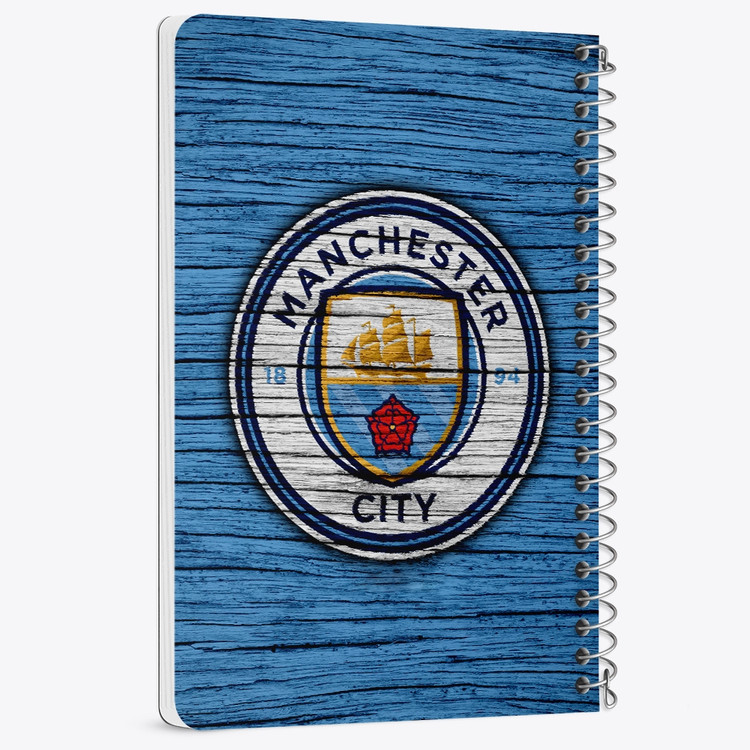 دفتر لیست خرید 50 برگ خندالو طرح باشگاه منچسترسیتی Manchester City کد 2053