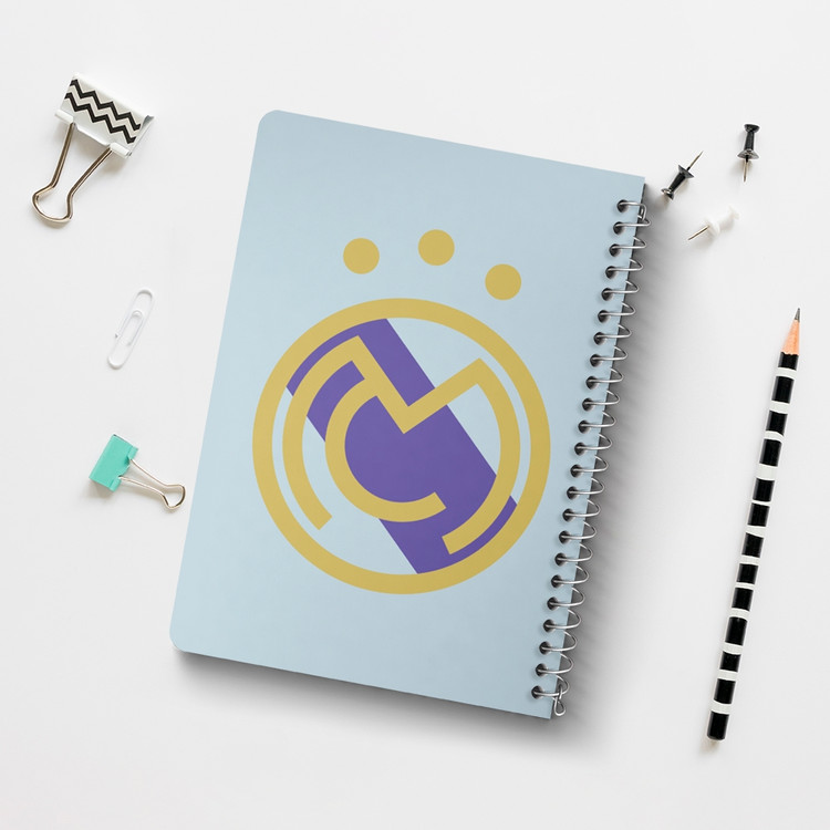 دفتر لیست خرید 50 برگ خندالو طرح باشگاه رئال مادرید Real Madrid کد 2033