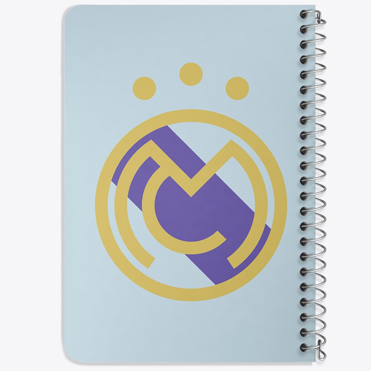 دفتر لیست خرید 50 برگ خندالو طرح باشگاه رئال مادرید Real Madrid کد 2033
