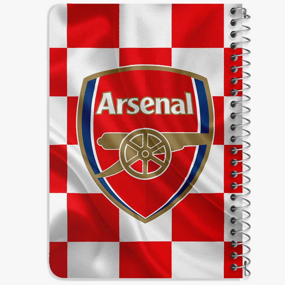دفتر لیست خرید 50 برگ خندالو طرح باشگاه آرسنال Arsenal کد 2028
