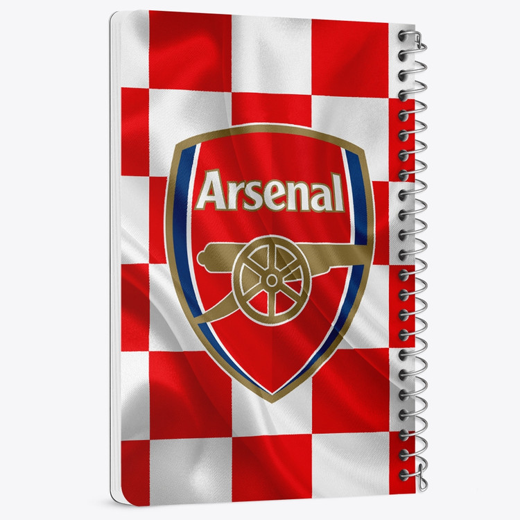 دفتر لیست خرید 50 برگ خندالو طرح باشگاه آرسنال Arsenal کد 2028