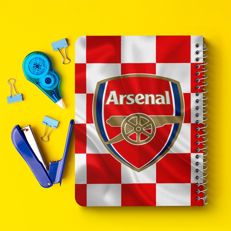 دفتر لیست خرید 50 برگ خندالو طرح باشگاه آرسنال Arsenal کد 2028