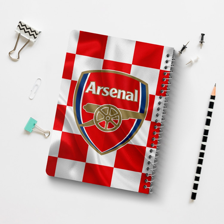 دفتر لیست خرید 50 برگ خندالو طرح باشگاه آرسنال Arsenal کد 2028
