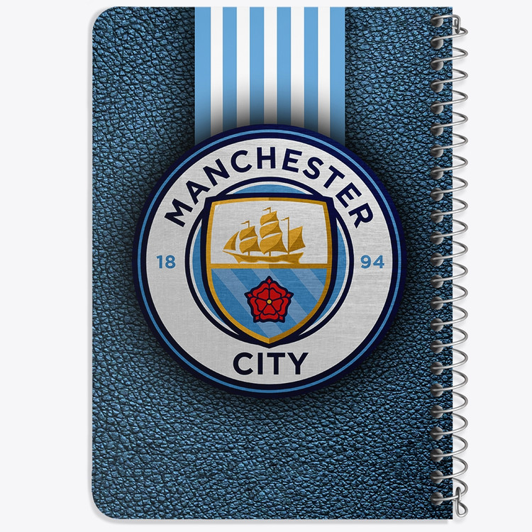 دفتر لیست خرید 50 برگ خندالو طرح باشگاه منچستر سیتی Manchester City کد 2007