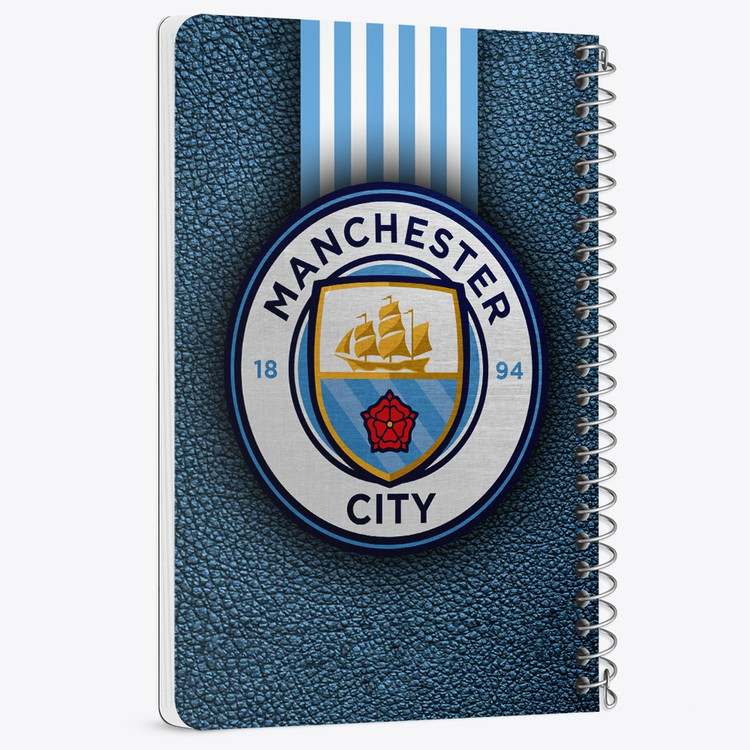 دفتر لیست خرید 50 برگ خندالو طرح باشگاه منچستر سیتی Manchester City کد 2007
