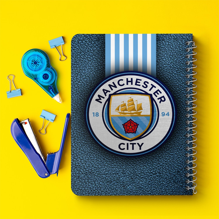 دفتر لیست خرید 50 برگ خندالو طرح باشگاه منچستر سیتی Manchester City کد 2007