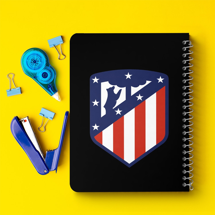 دفتر لیست خرید 50 برگ خندالو طرح باشگاه اتلتیکو مادرید Atletico Madrid کد 1997