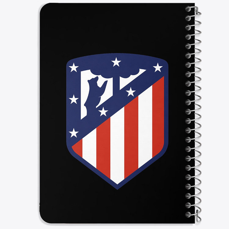 دفتر لیست خرید 50 برگ خندالو طرح باشگاه اتلتیکو مادرید Atletico Madrid کد 1997