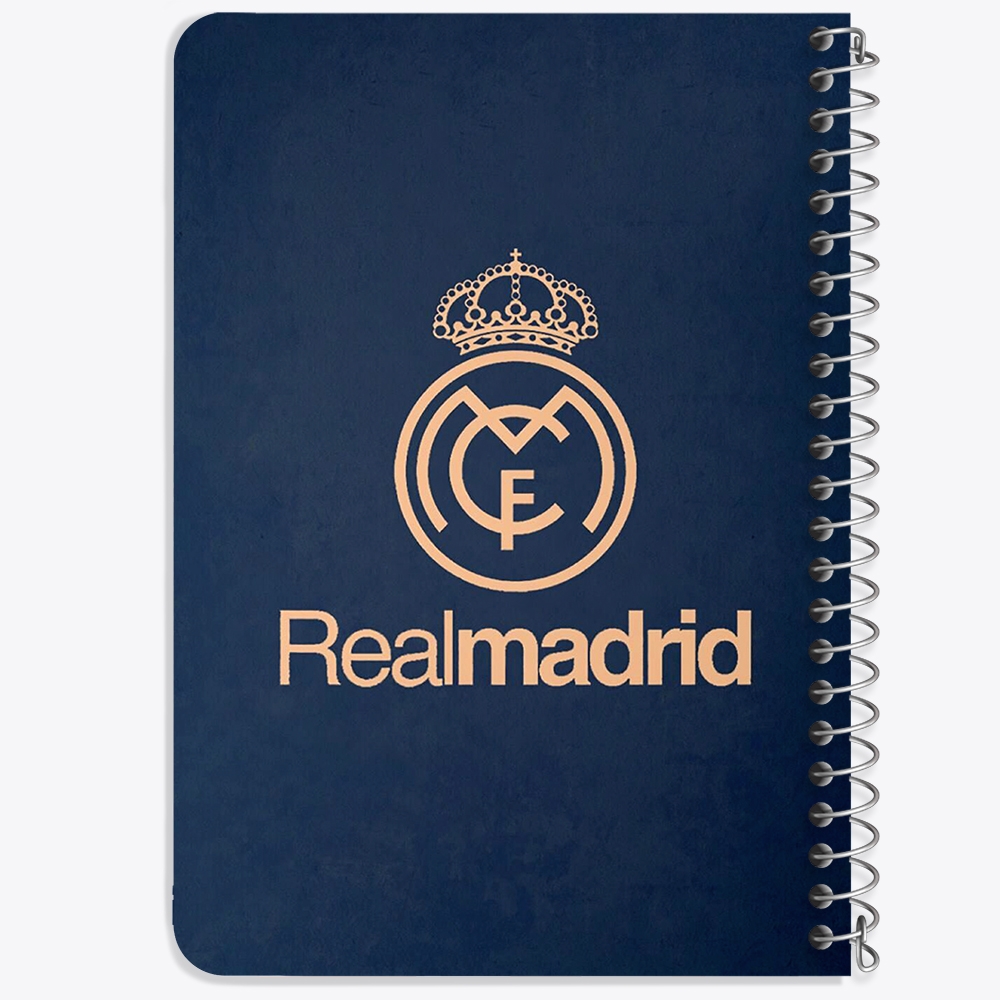 دفتر لیست خرید 50 برگ خندالو طرح باشگاه رئال مادرید Real Madrid کد 1992