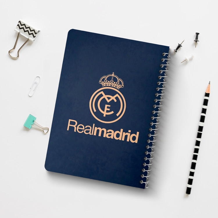 دفتر لیست خرید 50 برگ خندالو طرح باشگاه رئال مادرید Real Madrid کد 1992