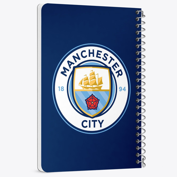 دفتر لیست خرید 50 برگ خندالو طرح باشگاه منچسترسیتی Manchester City کد 1988