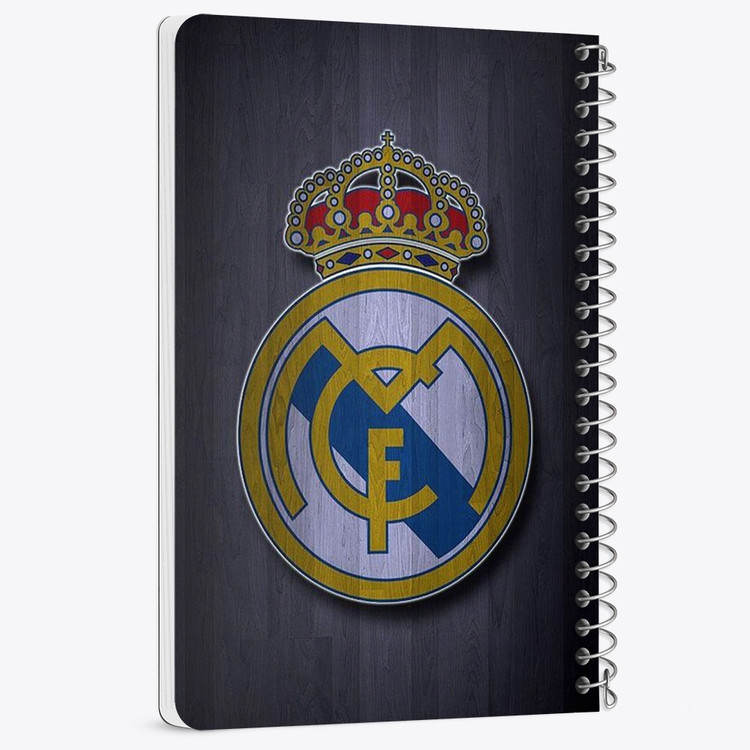 دفتر لیست خرید 50 برگ خندالو طرح باشگاه رئال مادرید Real Madrid کد 1973