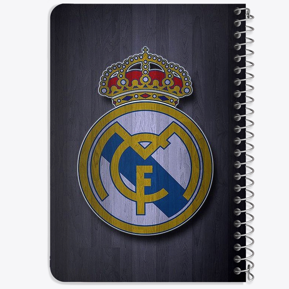 دفتر لیست خرید 50 برگ خندالو طرح باشگاه رئال مادرید Real Madrid کد 1973