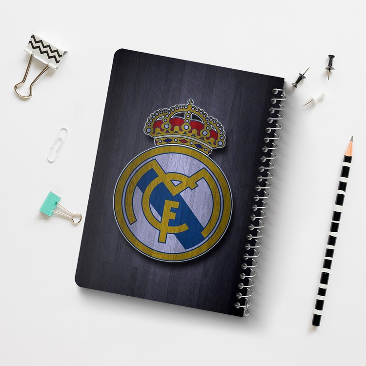 دفتر لیست خرید 50 برگ خندالو طرح باشگاه رئال مادرید Real Madrid کد 1973
