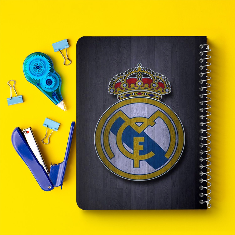 دفتر لیست خرید 50 برگ خندالو طرح باشگاه رئال مادرید Real Madrid کد 1973