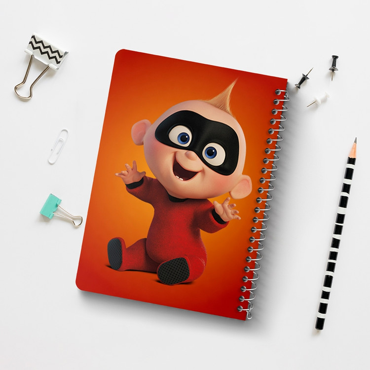 دفتر لیست خرید 50 برگ خندالو طرح شگفت انگیزان The Incredibles کد 1843