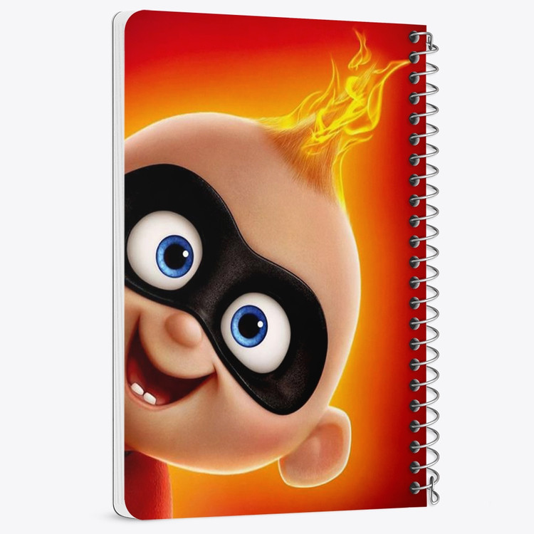 دفتر لیست خرید 50 برگ خندالو طرح شگفت انگیزان The Incredibles کد 1842