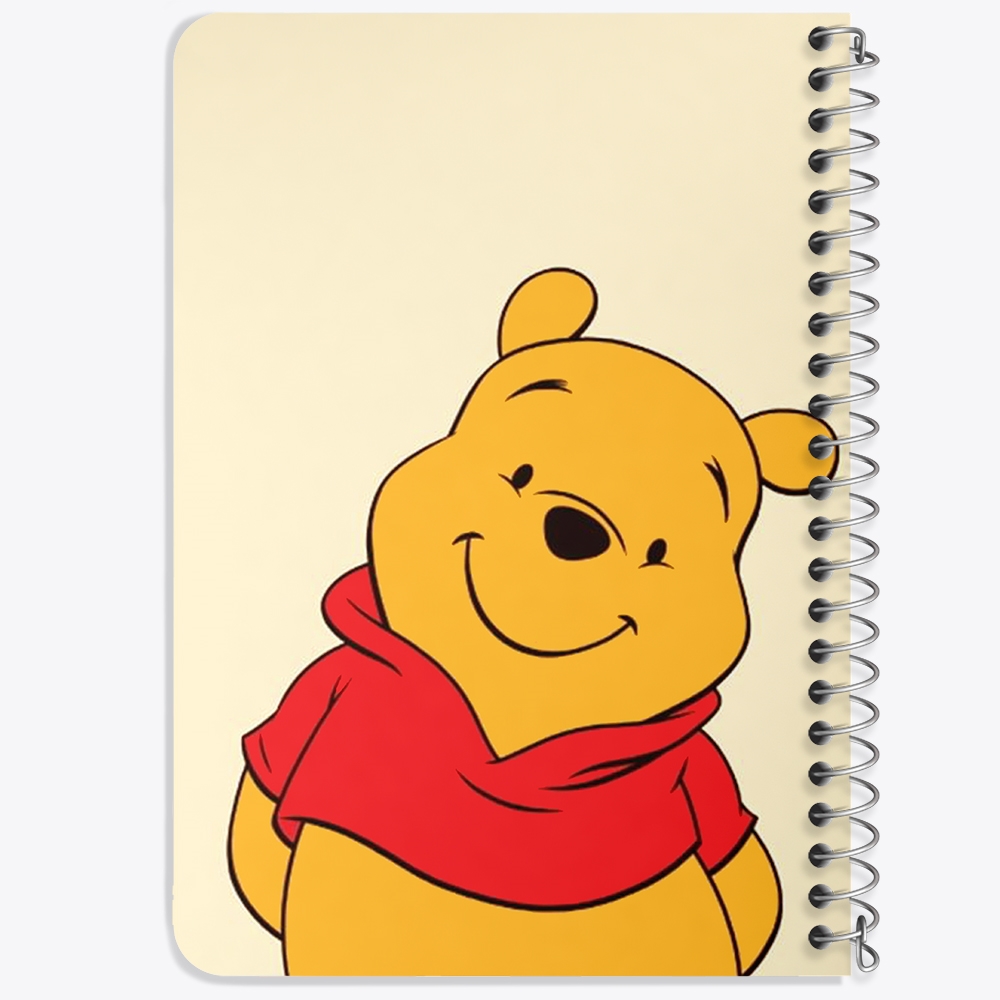 دفتر لیست خرید 50 برگ خندالو طرح خرس پو Winnie The Pooh کد 1596
