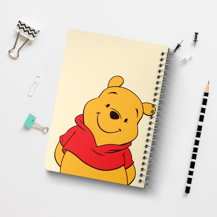 دفتر لیست خرید 50 برگ خندالو طرح خرس پو Winnie The Pooh کد 1596