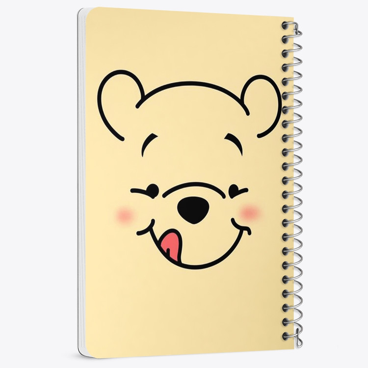 دفتر لیست خرید 50 برگ خندالو طرح خرس پو Winnie The Pooh کد 1591