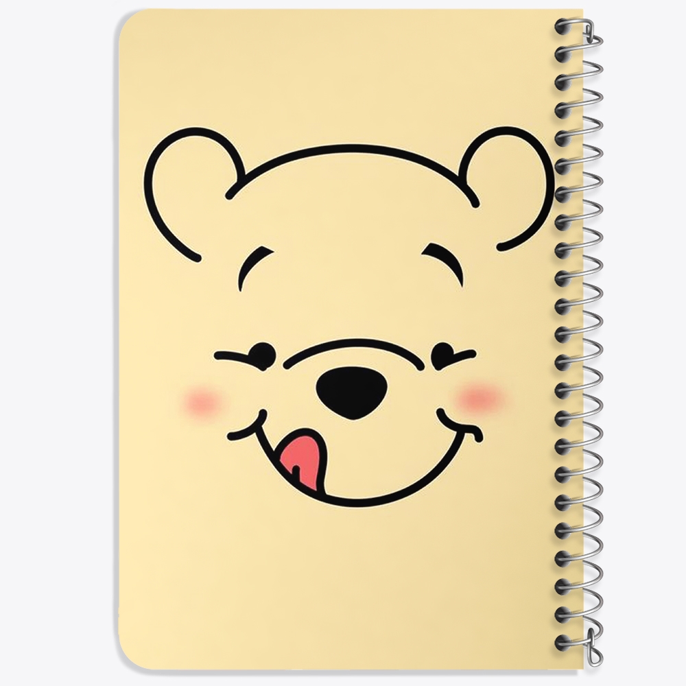 دفتر لیست خرید 50 برگ خندالو طرح خرس پو Winnie The Pooh کد 1591