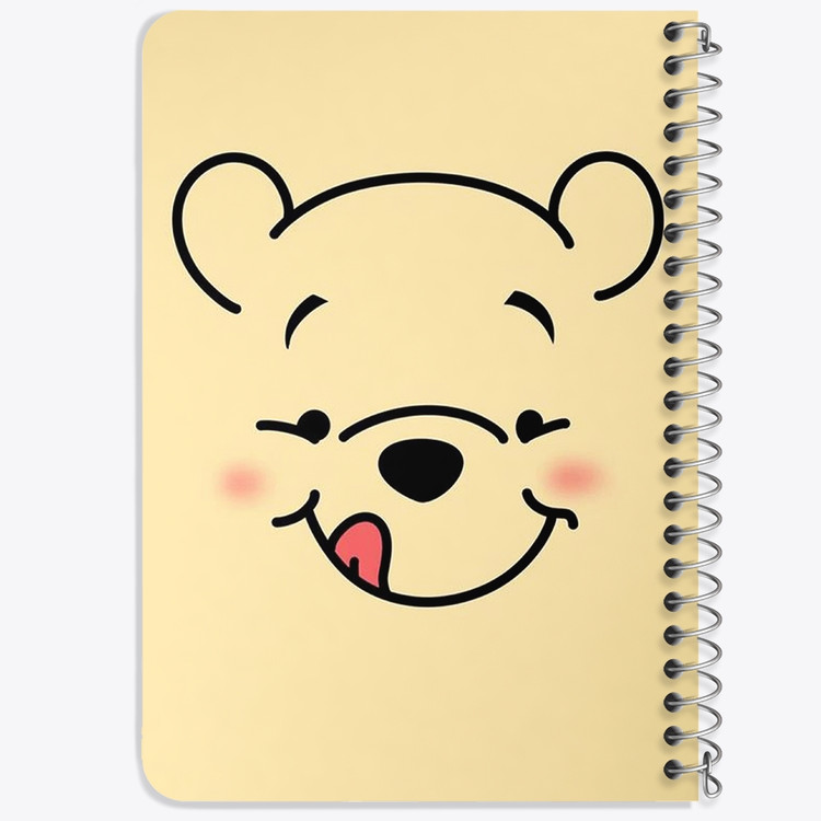 دفتر لیست خرید 50 برگ خندالو طرح خرس پو Winnie The Pooh کد 1591