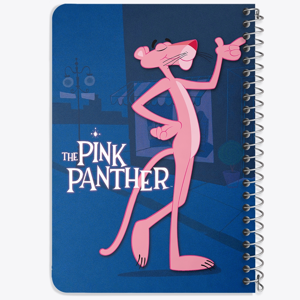 دفتر لیست خرید 50 برگ خندالو طرح پلنگ صورتی Pink Panther کد 1405