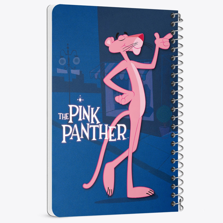 دفتر لیست خرید 50 برگ خندالو طرح پلنگ صورتی Pink Panther کد 1405