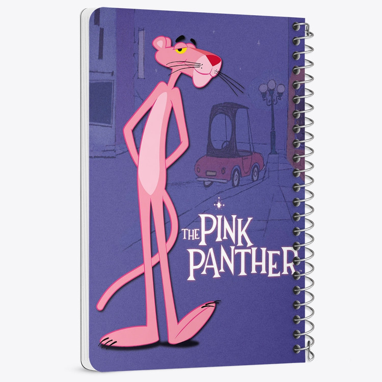 دفتر لیست خرید 50 برگ خندالو طرح پلنگ صورتی Pink Panther کد 1403