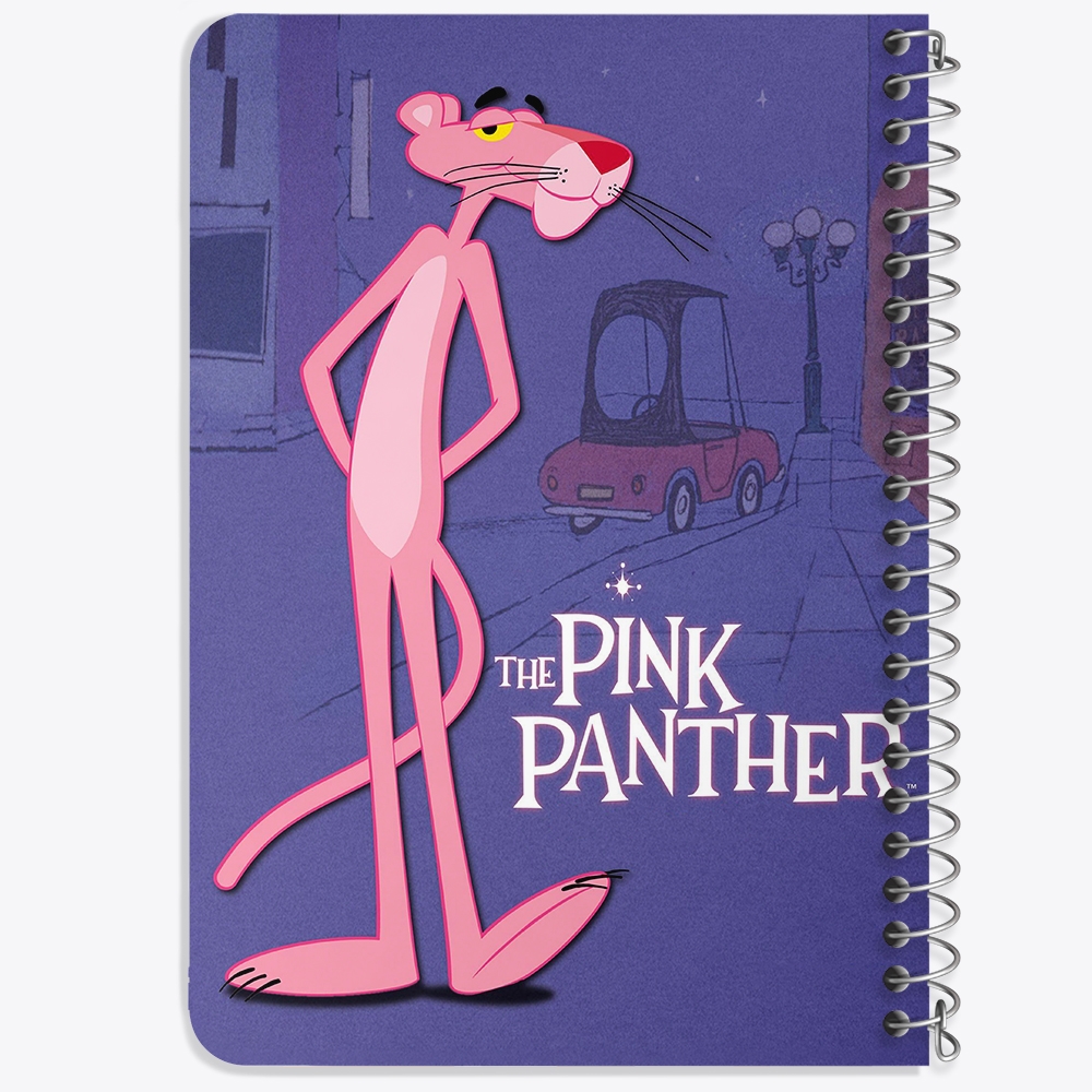 دفتر لیست خرید 50 برگ خندالو طرح پلنگ صورتی Pink Panther کد 1403