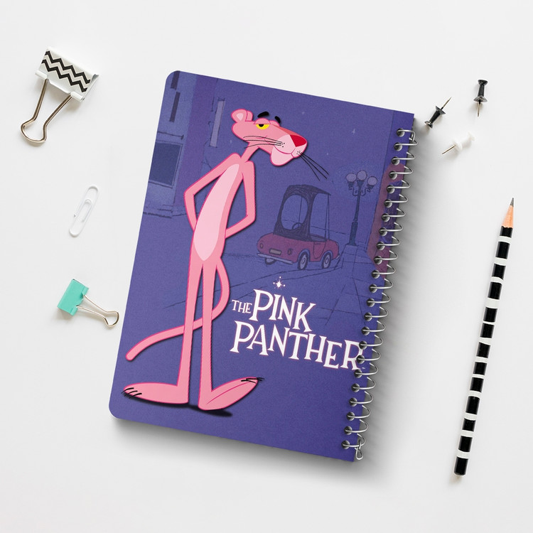 دفتر لیست خرید 50 برگ خندالو طرح پلنگ صورتی Pink Panther کد 1403
