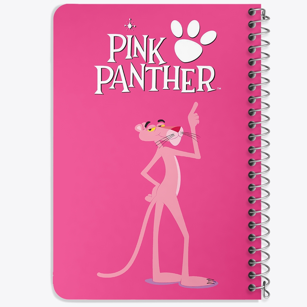 دفتر لیست خرید 50 برگ خندالو طرح پلنگ صورتی Pink Panther کد 1402