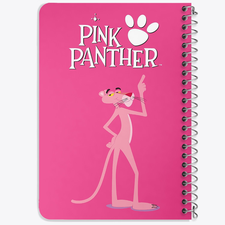 دفتر لیست خرید 50 برگ خندالو طرح پلنگ صورتی Pink Panther کد 1402