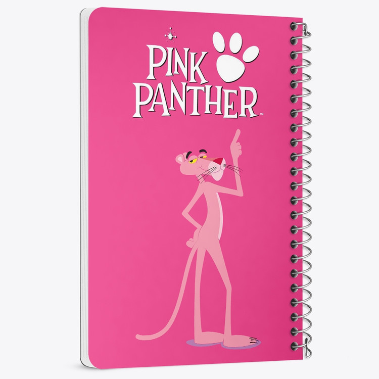 دفتر لیست خرید 50 برگ خندالو طرح پلنگ صورتی Pink Panther کد 1402