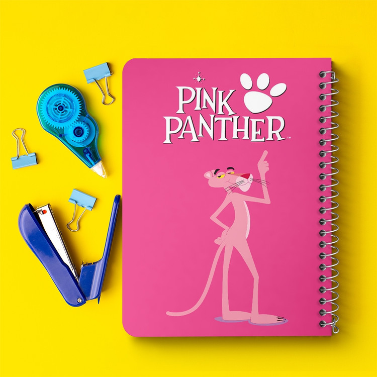 دفتر لیست خرید 50 برگ خندالو طرح پلنگ صورتی Pink Panther کد 1402
