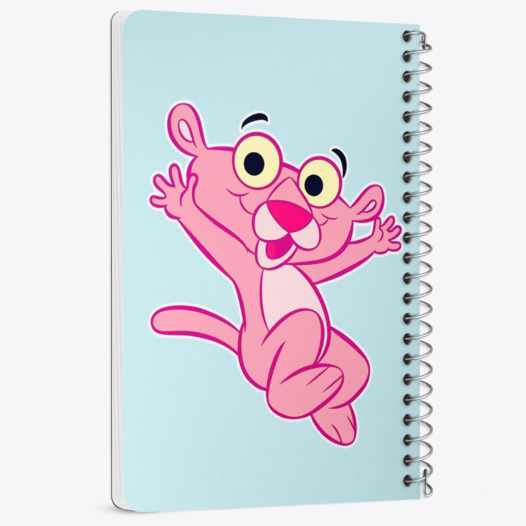 دفتر لیست خرید 50 برگ خندالو طرح پلنگ صورتی Pink Panther کد 1400