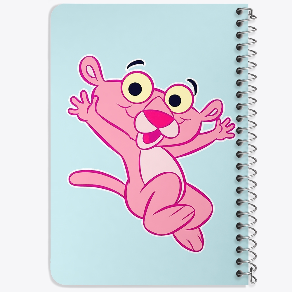 دفتر لیست خرید 50 برگ خندالو طرح پلنگ صورتی Pink Panther کد 1400