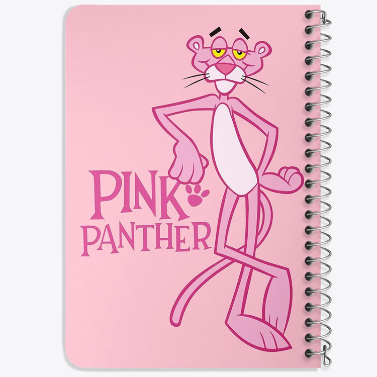 دفتر لیست خرید 50 برگ خندالو طرح پلنگ صورتی Pink Panther کد 1397