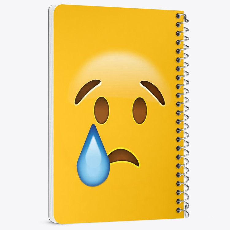 دفتر لیست خرید 50 برگ خندالو طرح ایموجی Emoji کد 1291